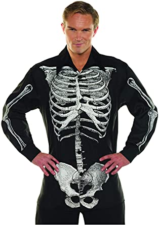 Shirt, Dress Skeleton-XL