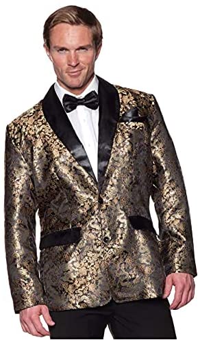 Jacket, Gold Jacard-OS