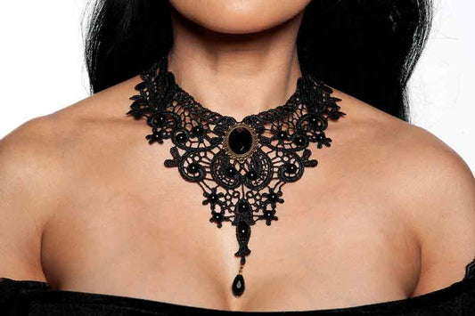 Necklace, Victorian Lace