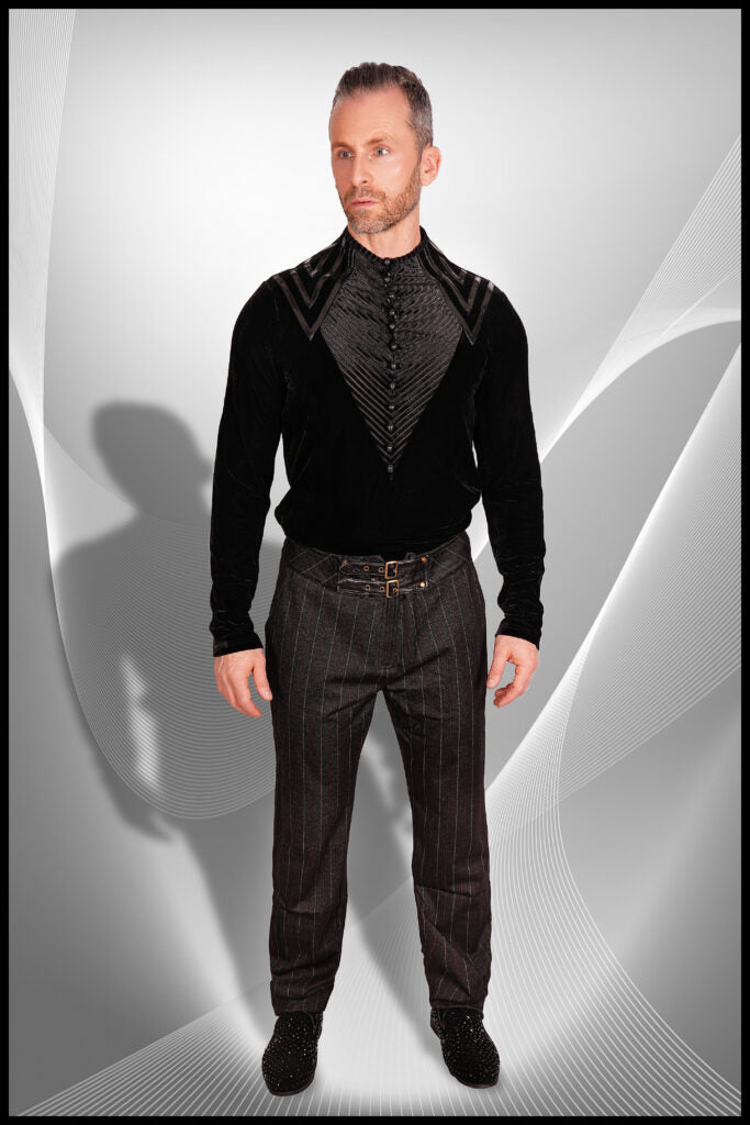 Pants, Gentleman Vertical Stripe