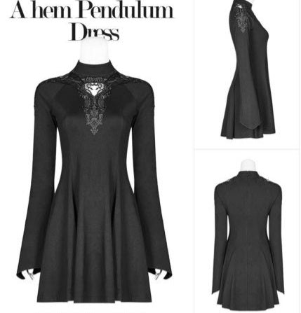Dress, A Hem Hallowed Short, M/L