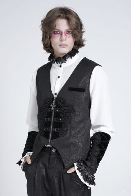 Vest, Jacquard Regency Vampire