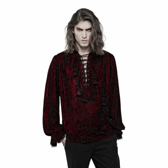 Shirt, Velvet Ruffles