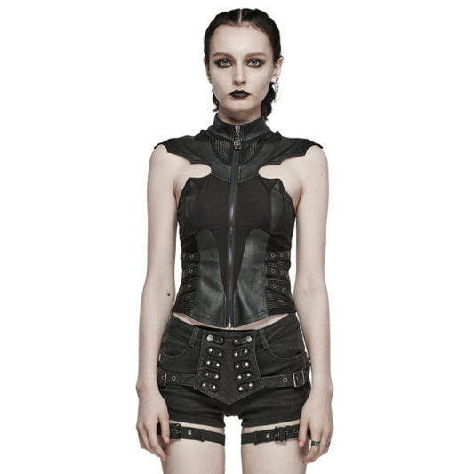 Vest, Hollow Bat Punk Small