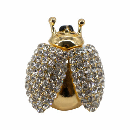 Ring, Rhinestone Ladybug