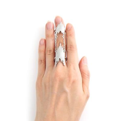 Ring, Metal Plates w/ Chains