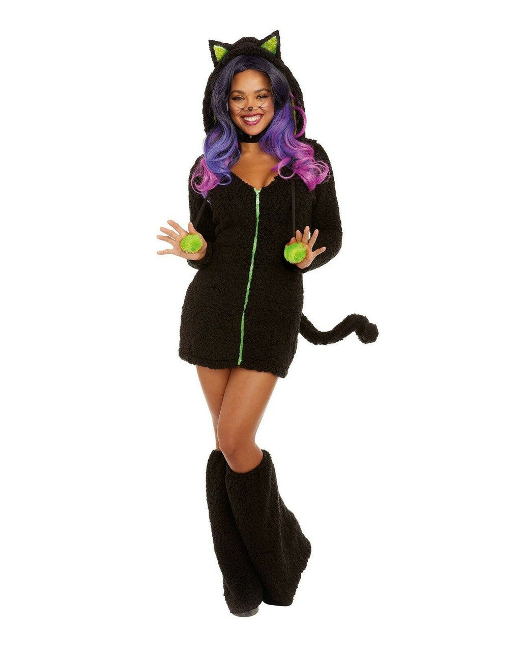 Dress, Black Cat 2XL