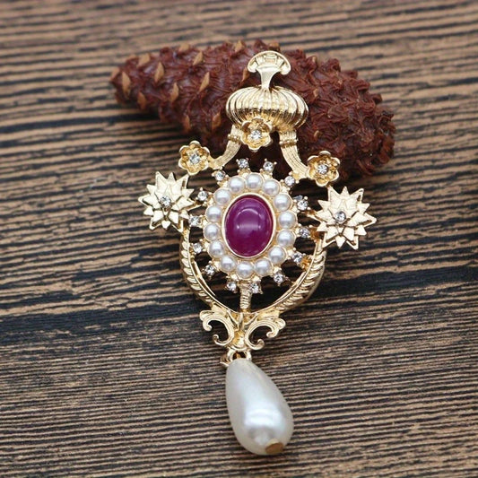 Brooch, Royal Purple