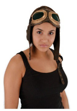 Aviator Pilot Cap-Brown