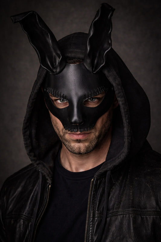 Leather Mask, Bad Rabbit Black