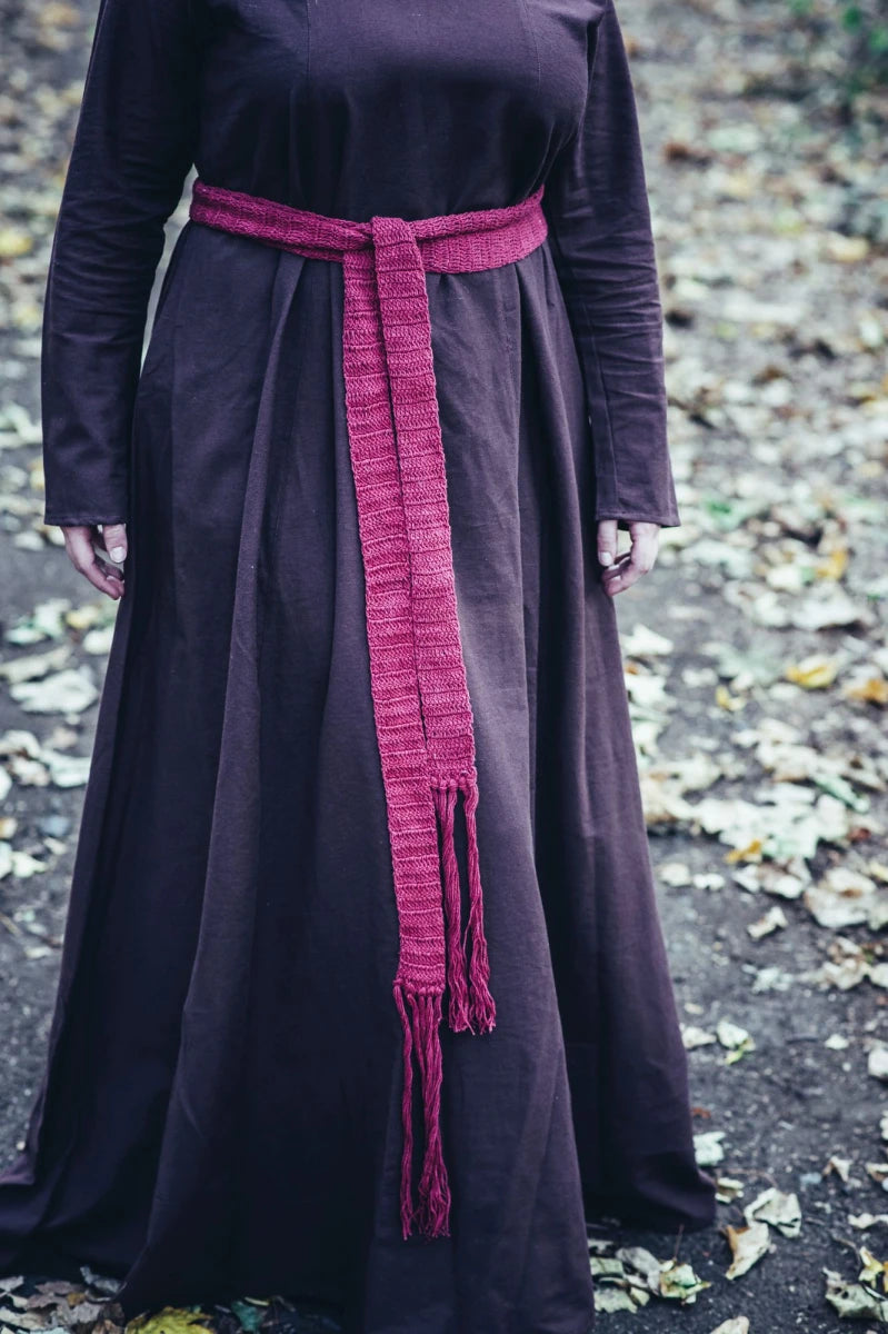 Belt, Cotton Red 253cm