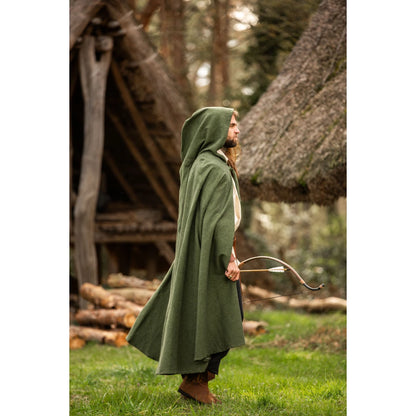 Cape, Cotton Frantz Green