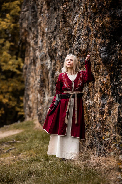 Coat, Skadi Red M