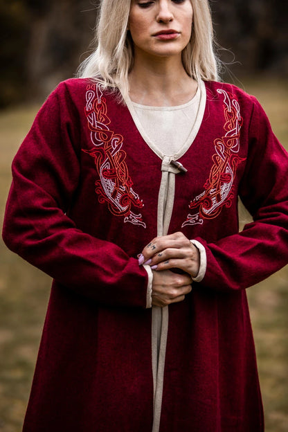 Coat, Skadi Red M