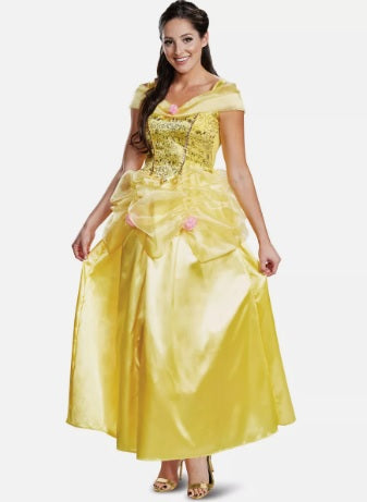 Princess, Belle Classic-Yellow : X-Large