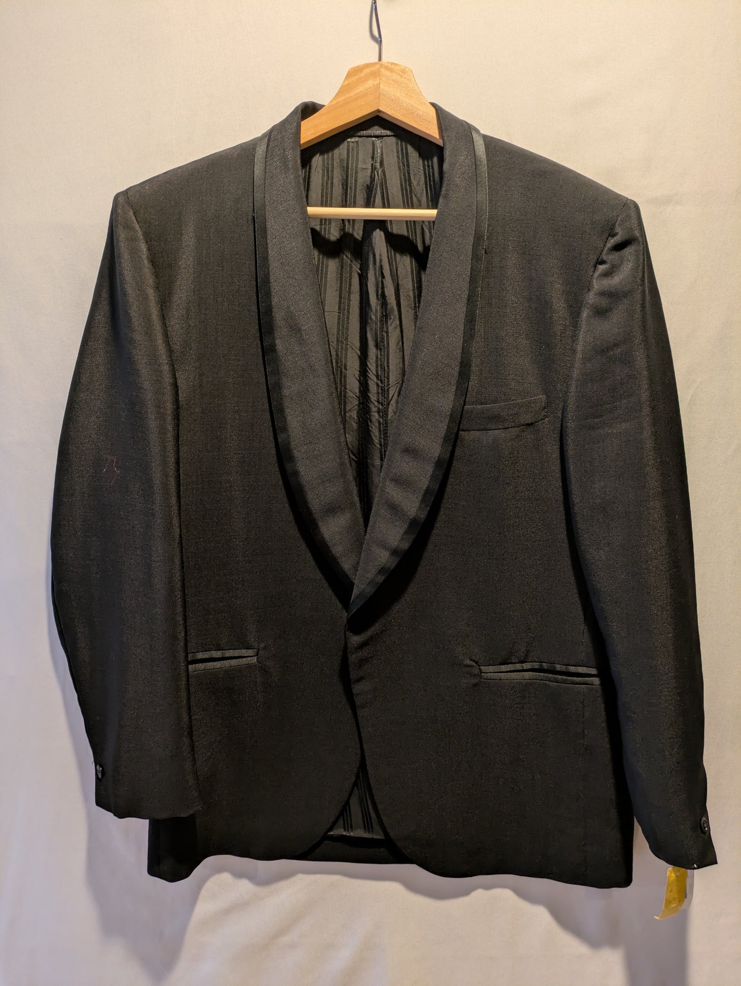 Jacket, Tux Black Vintage 42r