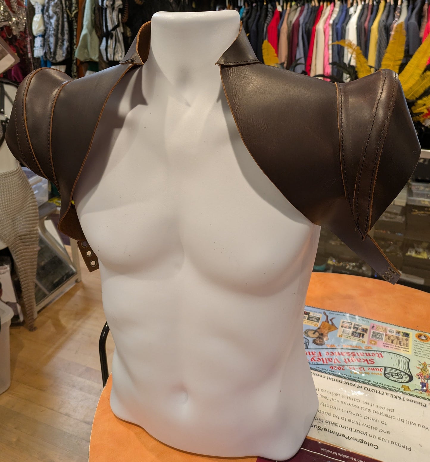 Bolero, Leather Shoulder Armor