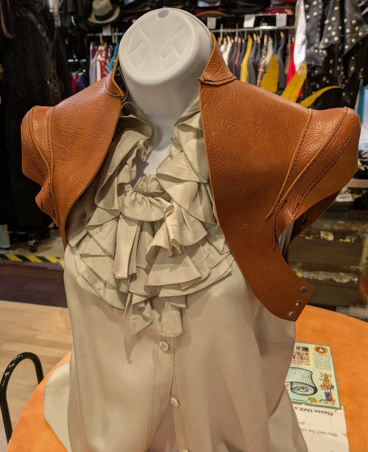 Bolero, Leather Shoulder Armor