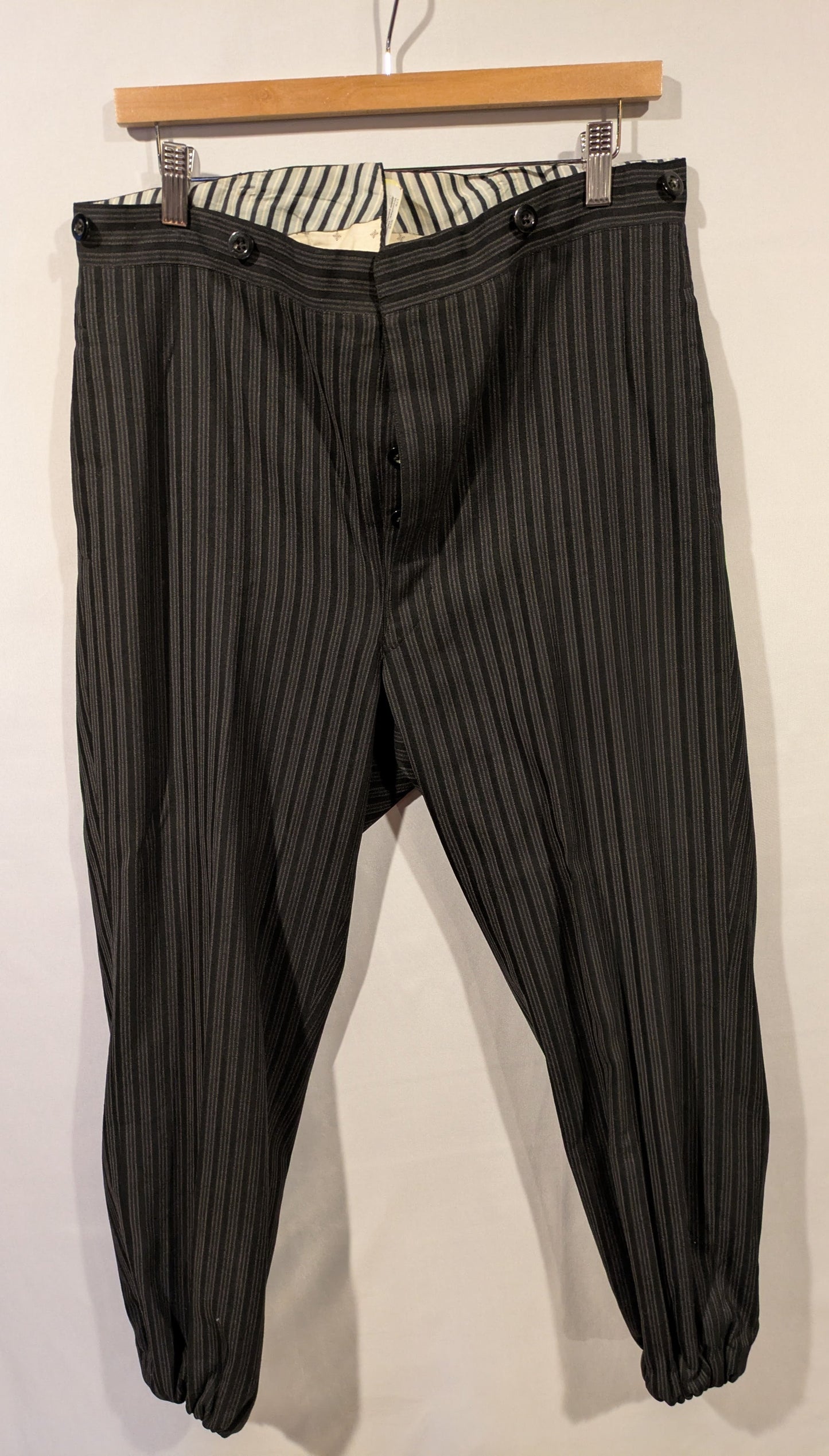 Breeches, Used Black Stripe 36"