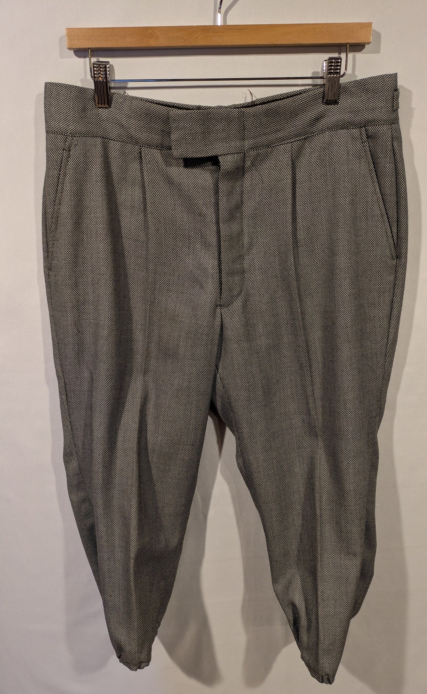 Breeches, Used Black White 34"