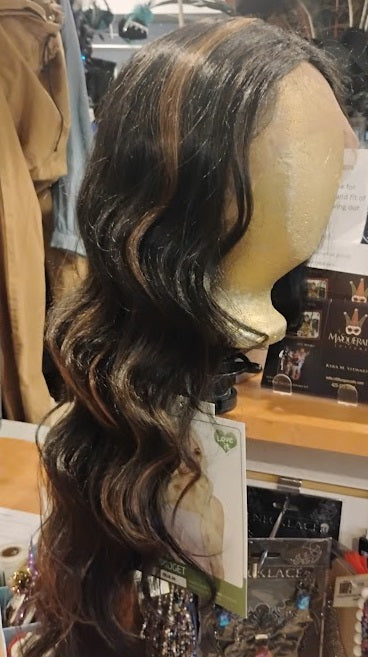 Wig, Lace Front Bridget-Brunette Mix