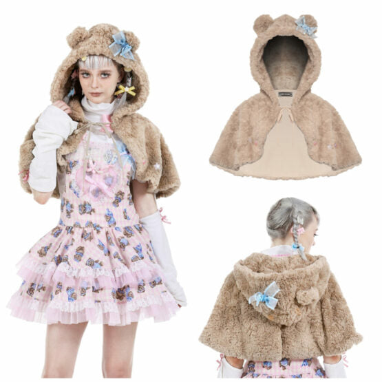 Cape, Lolita Brown Bear