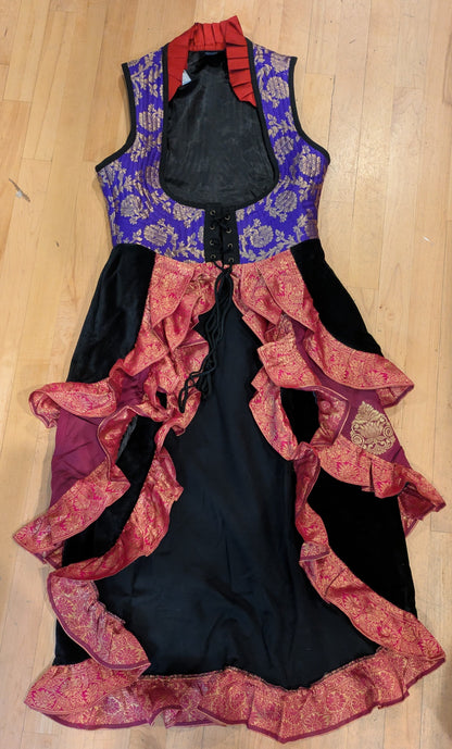 Bodice, Indian Heritage with attached Tiered Skirt