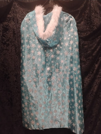 Cloak, Ice Queen Frozen Elsa Cape