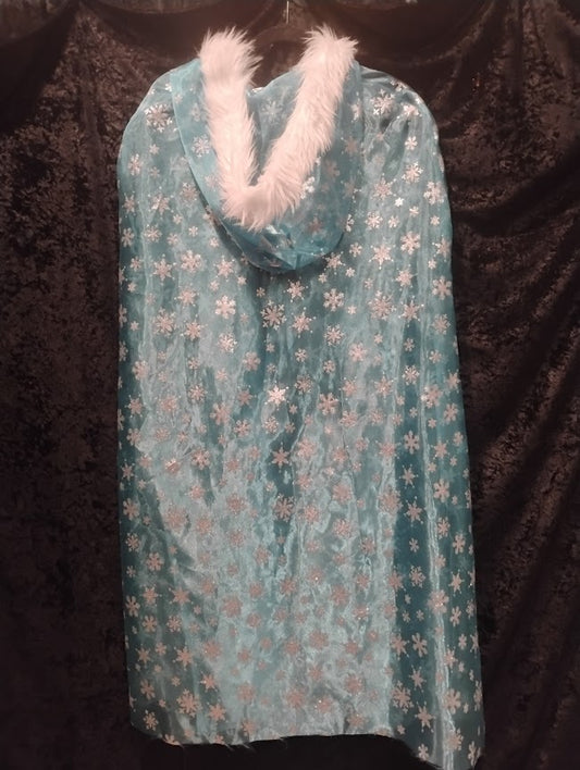 Cloak, Ice Queen Frozen Elsa Cape