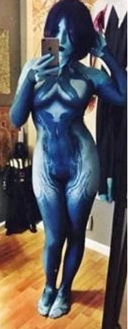 Cortana Halo 4 Bodysuit