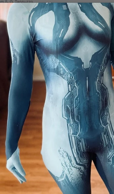 Cortana Halo 4 Bodysuit
