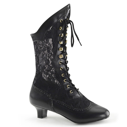 Victorian Ankle Boot Dame Steam-  : 8 Women's