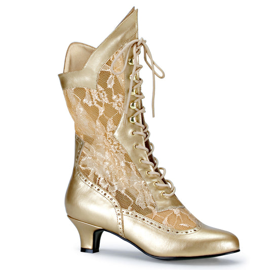 Victorian Ankle Boot Dame, 80s-  : 12 womens