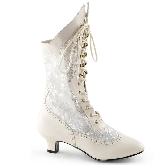 Victorian Ankle Boot Dame, 80s: 10 Women's