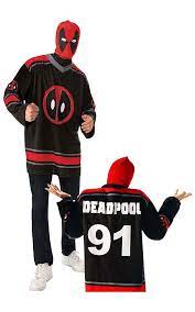 Jersey, Deadpool-Red/Black : Medium