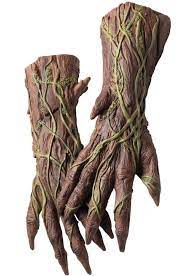 Groot, Hands latex-Brown green