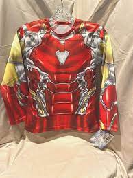 Shirt, Iron Man-red white blue : XL