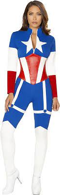 Captain America-red white blue : Small