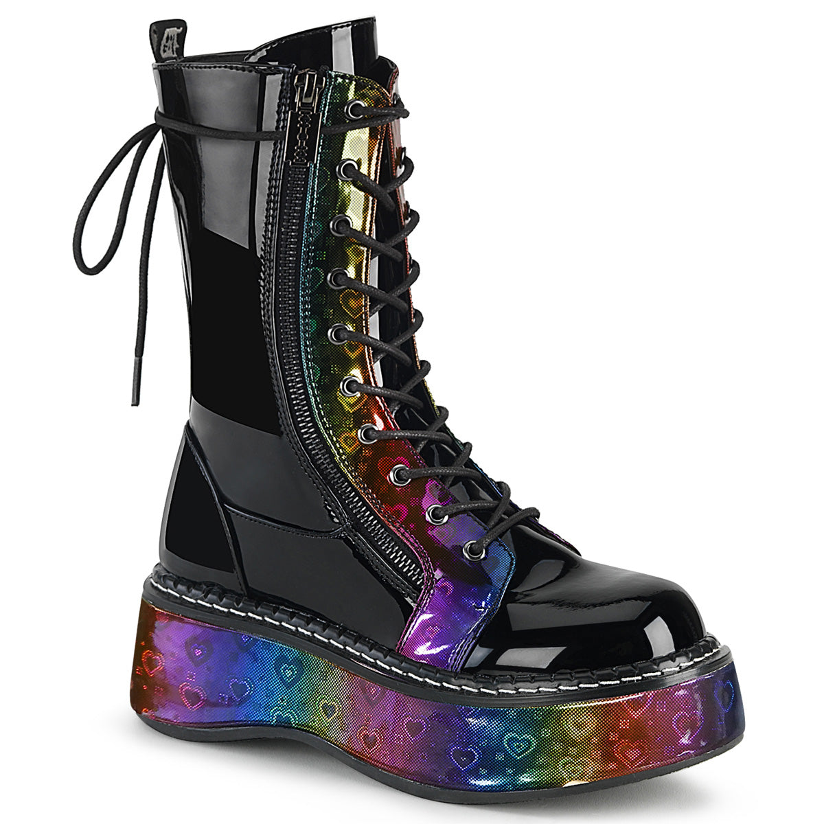 Boots, Holographic Emily-350-Black : 6