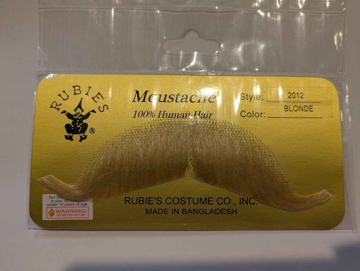 Moustache, European - Asst colors