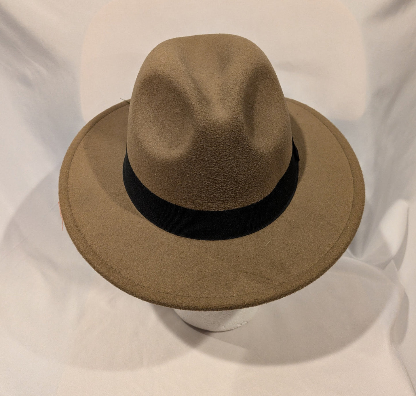 Hat, Fedora Used Beige