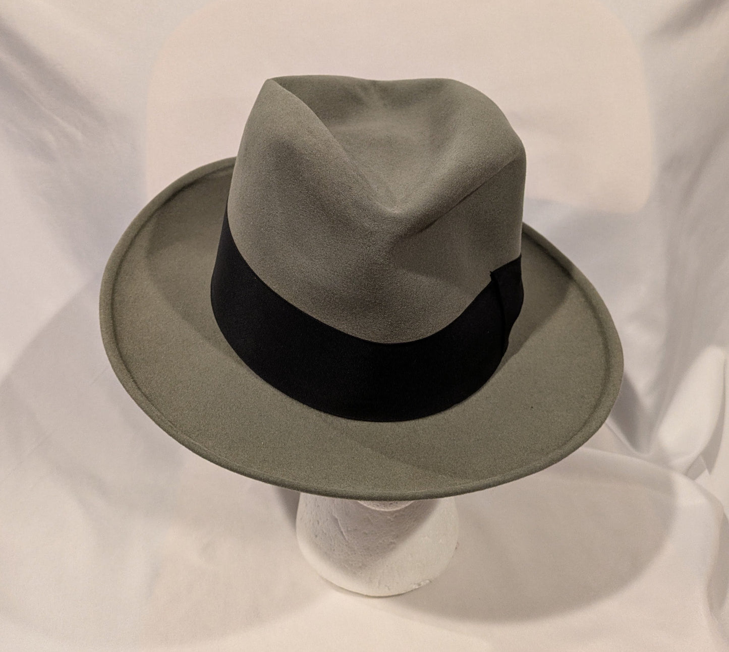 Hat, Fedora Vintage Grey 1