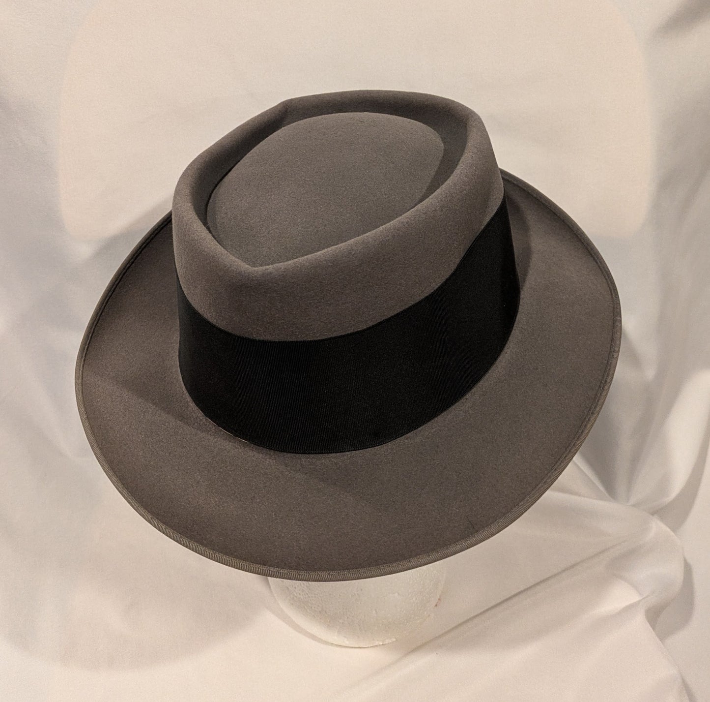 Hat, Fedora Vintage Grey 2