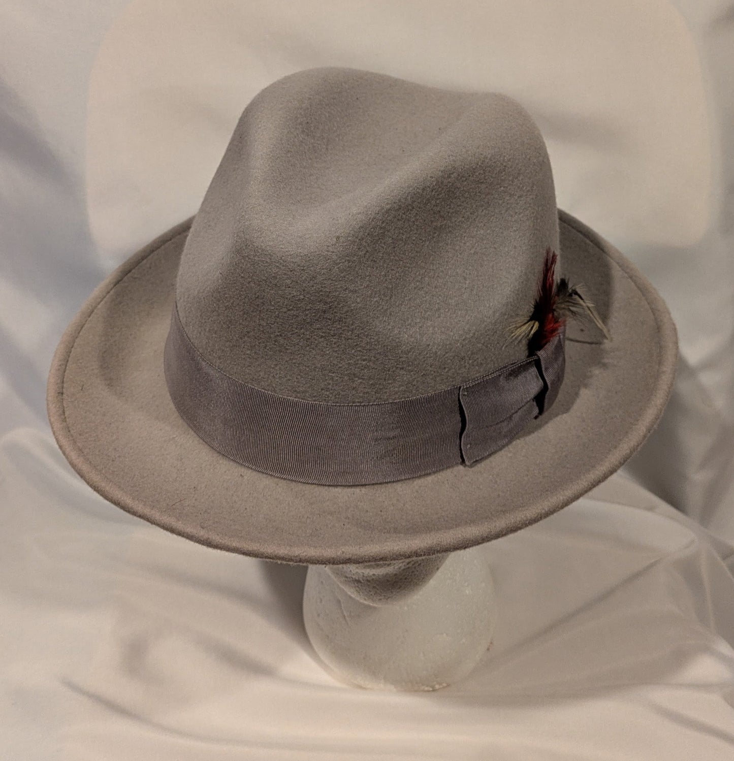 Hat, Fedora Vintage Grey 3