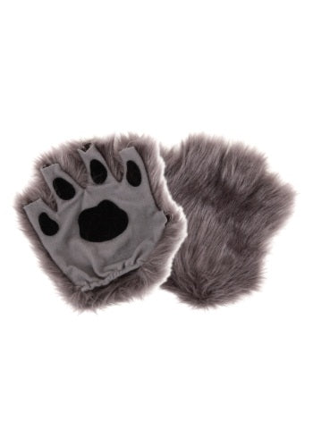 Fingerless Paws Gray-Grey