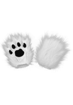 Fingerless Paws White