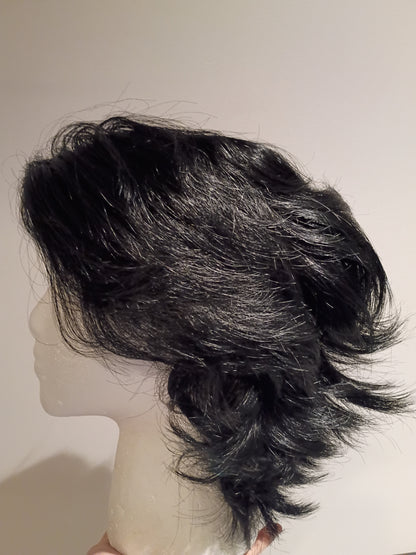 Wig, 70's Wolf Cut Black