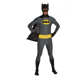 Batman Zentai Bodysuit-Blue Black Yell : L