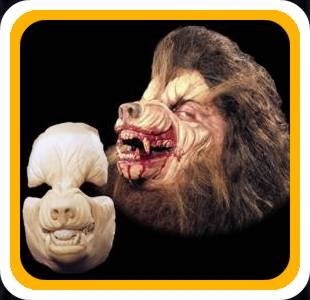 Prosthetic Full Face, Werewolf-Werewolf