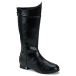 Boot, Superhero SUPER HERO-black PU : M men 10/11